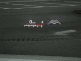 カラーヘッドアップディスプレイ付き。少ない視線移動で情報を確認できるので、運転の疲労軽減に繋がりますよ♪