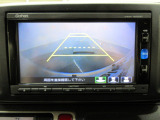 リヤカメラを装備しています。駐車時や後退時に後方を確認出来て便利です。