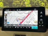 【9インチ ホンダコネクトディスプレイ】視認性の高い大画面ディスプレイでナビの使用や、お持ちのスマートフォンと連携したbluetoothでの音楽再生が可能です♪