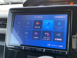 AVメニューからラジオやテレビ、Bluetooth Audioなどの項目を選べる画面です。音楽や情報を楽しみたいとき、使いたいメニューを確認しやすく、日々の移動を便利にサポートしてくれます。