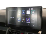 ダイハツメーカーオプション9インチスマホ連携ディスプレイオーディオです。