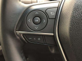 【ステアリングスイッチ】左です。ハンドルから手を離さず、運転に集中したまま手元でオーディオ操作等ができます。
