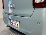 リヤにもセンサーが付いているので後退時も安心です!