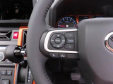 【ステアリングスイッチ】運転中、前方から目線をそらすことなく、オーディオ等の操作が可能な便利機能!安心&快適なドライブを演出してくれます♪