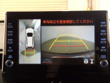 専用のカメラにより、上から見下ろしたような視点で360度クルマの周囲を確認することができます☆縦列駐車や幅寄せ時に活躍してくれます