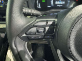 ステアリングスイッチ装備!運転しながら手元でオーディオの操作などができます。