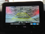 リアカメラがついているので、駐車や後進の際にとても便利です♪