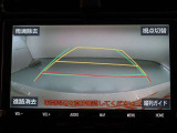 バックガイドモニターで、後方を確認しながら安心して駐車することができます。運転初心者も熟練者も必須の機能ですよ!