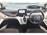 見通しのよいすっきりとした視界で、運転もしやすいです。