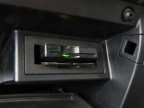 ETC車載器付きです。高速道路の料金所もスムーズに通過できます。