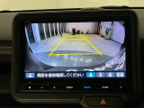 リアカメラ付で、後方をナビ画面で確認。車庫入れも安心です。もちろん、バックギアと連動しています。