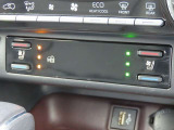 「シートヒーター」「シートクーラー」で座面と背もたれが夏は涼しく、冬は暖かく快適に運転できます☆