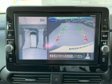 アラウンドビューモニターを装備!駐車の際に画面に車を真上から捉えた映像が映ります。駐車の時、とても便利な装備です。