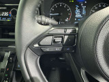 ステアリングスイッチ装備!運転しながら手元でオーディオの操作などができます。