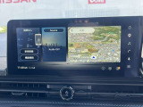 大画面ディスプレイ!※ナビゲーションのご利用には別途NissanConnectへの加入又はスマートフォンからのテザリングが必要となります。詳しくはスタッフまでお問い合わせください
