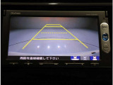 バックカメラ連動!ガイドラインも表示されるのでバック駐車が苦手な方でも安心です。