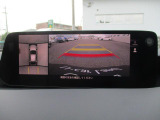 見えない部分の危険察知をサポートする360&deg;ビューモニター+フロントパーキングセンサーです。車両の前後左右にある4つのカメラを活用し、センターディスプレイの表示や各種警報音で定速走行時や駐車時に車両周