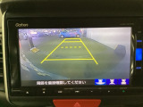 バックモニター付きで、車庫入れやバック時の後方確認をサポート。
