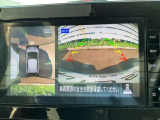 アラウンドビューモニター装備です 上から見たイメージで駐車出来ます