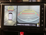 車両の周囲が見える全周囲カメラを装着♪