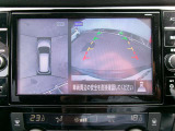 アラウンドビューモニター。空の上から見下ろすような視点でスムース駐車。