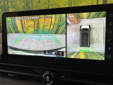 【アラウンドビューモニター】専用のカメラにより、上から見下ろしたような視点で360度クルマの周囲を確認することができます☆死角部分も確認しやすく、狭い場所での切り返しや駐車もスムーズに行えます。
