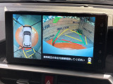【パノラミックビューモニター】専用のカメラにより、上から見下ろしたような視点で360度クルマの周囲を確認することができます☆死角部分も確認しやすく、狭い場所での切り返しや駐車もスムーズに行えます。