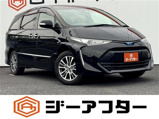エスティマハイブリッド 2.4 アエラス プレミアムG 4WD 禁煙車 純正ナビ バックカメラ