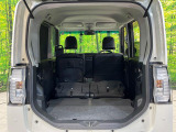 普段のお買い物や通勤、送迎等に十分な荷室スペースを確保しております。セカンドシートを倒すと、大きな荷物の積載も可能です♪