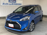 トヨタセーフティセンス搭載!広々としたラゲッジスペースが魅力的な5人乗りの「シエンタ」!アウトドアやレジャーでの活躍にも期待ができます!便利な両側電動スライドドア・社外ナビ・リアカメラ・ETCを装備!