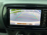 バックカメラ映像です。 専用のカメラで後方の映像を画面に映せます。