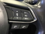 レーダークルーズコントロールを装備。アクセルやブレーキを操作しなくても、自動で先行車との車間距離を保ち追従走行できます。長距離や高速道路を運転する際に、ドライバーへの負担を軽減します。