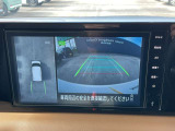車体に付いている4つのカメラで上から見えているかの様に四方が確認出来るアラウンドビューモニター。