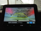 リアカメラがついているので、駐車や後進の際にとても便利です♪