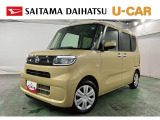 展示試乗車として使用していたタント入荷しました♪走行距離も少なく、まだまだこれからの一台です♪LEDヘッドランプやシートヒーターなど便利装備が充実しています(^^♪ぜひご覧ください。