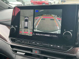 アラウンドビューモニター装備!空から見ているような映像によって不慣れな場所での車庫入れや縦列駐車等はもちろん狭い道でのすれ違いも安心していただけます♪