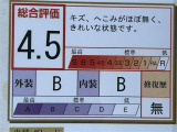 車両検査証明書付きです!だれでも中古車の状態がすぐにわかるよう、車のプロが客観的に評価。車両の状態やわずかなキズも正確にお伝えします。