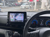 上空から見下ろしたような表示で車両感覚のつかみやすい『アラウンドビューモニター』に移動物検知警報(MOD)があり更に安心です。