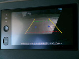 ガイドライン表示機能つきバックモニターです!バックでの駐車時など後方の安全確認ができて安心安全ですね♪