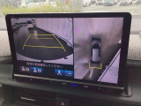 マルチビューカメラ装備しております。周囲の状況が確認出来て、車庫入れの苦手なお客様、もうご心配いりません。ぶつける心配無し?!重宝します!!