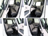 大柄な人でも不満の無いよう設計したフロントベンチシート。運転席は高さ調整もついており小柄な方でも視界良好です。