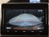 バックカメラで車庫入れも安心☆ 頼りすぎ注意です。