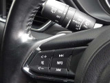 【ステアリングスイッチ】ステアリングスイッチは運転姿勢や視線を崩さずに操作が可能です。左側にはオーディオ類があります。
