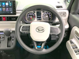 【ステアリングスイッチ】運転中、前方から目線をそらすことなく、オーディオ等の操作が可能な便利機能!安心&快適なドライブを演出してくれます♪