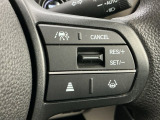 アクセルから足を離しても設定したスピードを保ち走行し、高速道路での疲労軽減に役立つクルーズコントロール付きです!