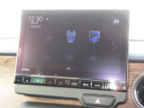 ナビゲーションは純正9インチメモリーナビ(LXU-247NBi)を装着しております。AM、FM、CD、DVD再生、Bluetooth、音楽録音再生、フルセグTVがご使用いただけます。