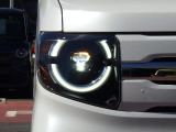 ★LEDヘッドライト搭載★ 白っぽく光る明るく省電力なLEDライト!先進的な白い輝きでフロントフェースを引き締めます☆