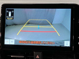 バックモニター付きなので車庫入れの際の後方確認もばっちり♪