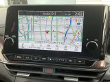 NissanConnectナビゲーション。Bluetooth・USB接続・HDMI接続・AppleCarPlay・AMFMラジオなど多彩なメディアに対応しています。