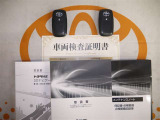 スマートキー付。取扱説明書とメンテナンスノートもあります☆品質評価シート付いてます!トヨタ認定中古車ライト!!